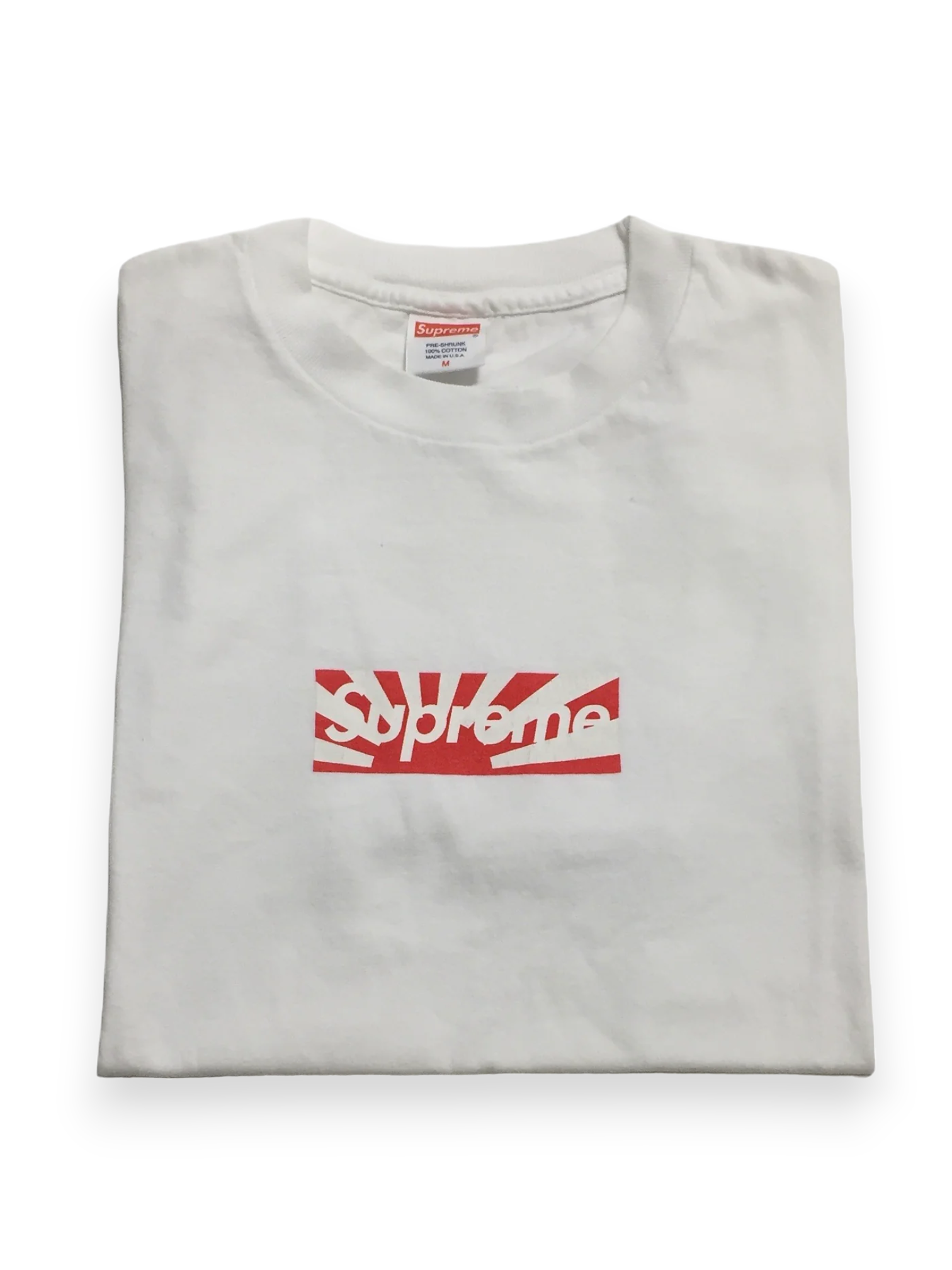 2011 Supreme Japan Relief Box Logo Tee