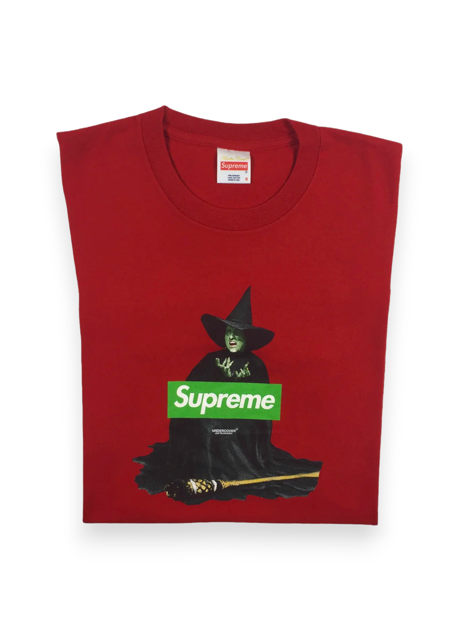 2015 Supreme x Undercover Witch Red Box Logo Tee