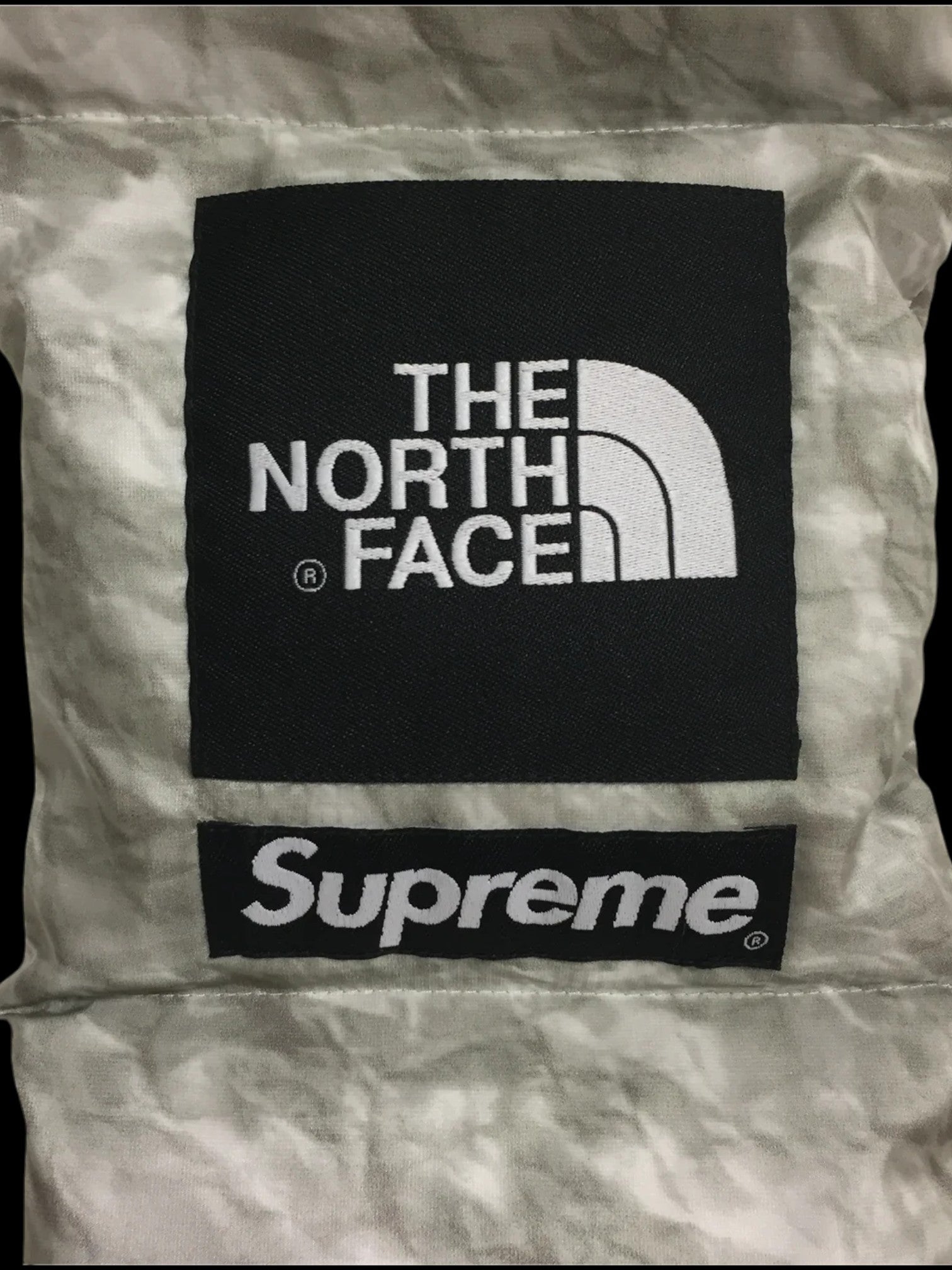 2019 Supreme x The North Face Paper Nuptse Scarf