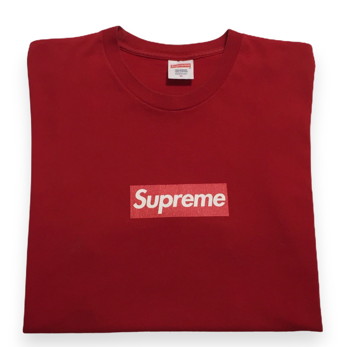 2014 Supreme 20th Anniversary Red Box Logo Tee