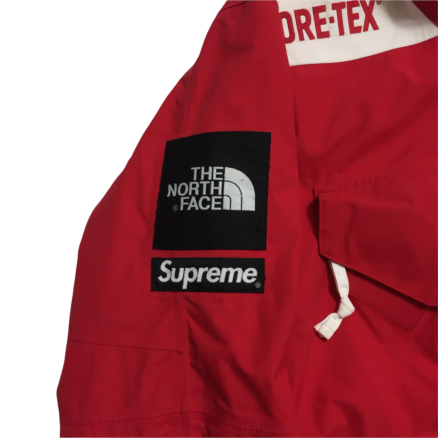 2017 Supreme x The North Face Red Trans Antarctica Pullover