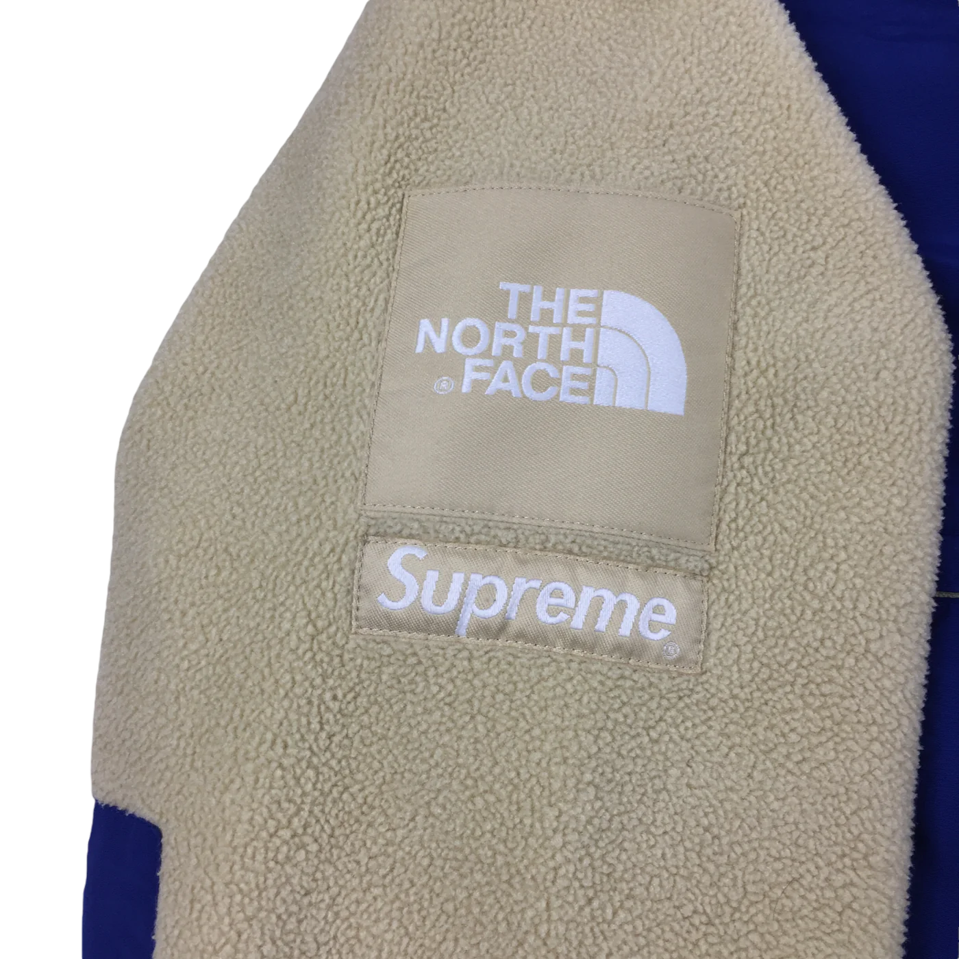2008 Supreme x The North Face Cream Denali Fleece