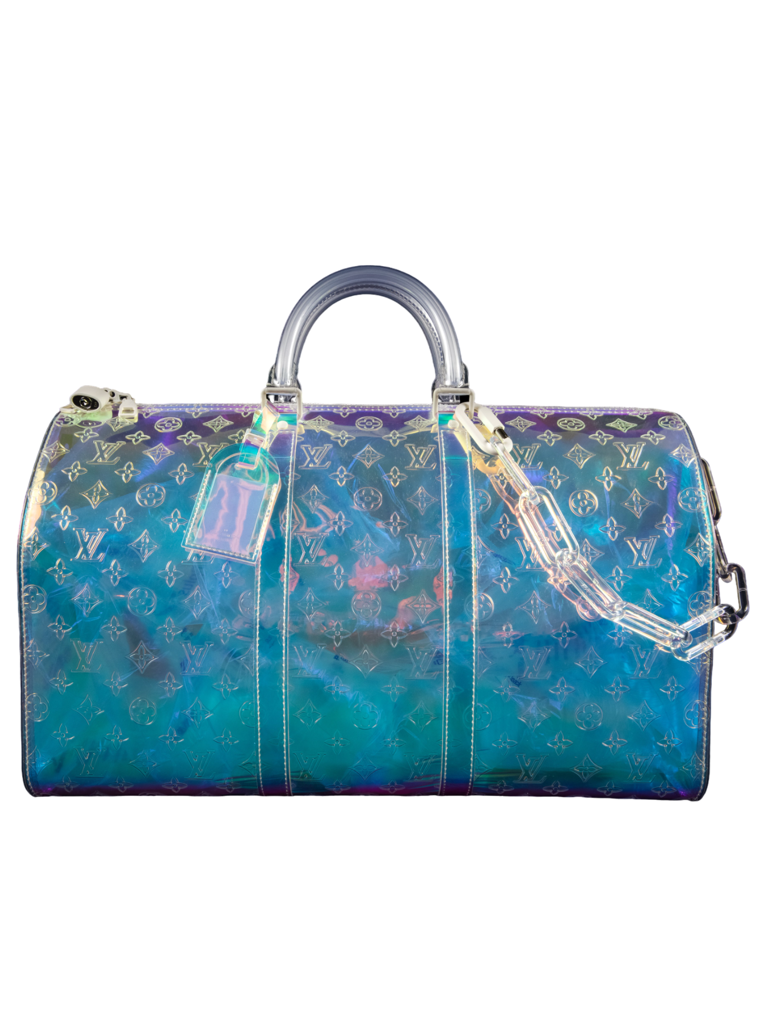 Louis Vuitton Monogram Keepall Bandouliere 50 Prism