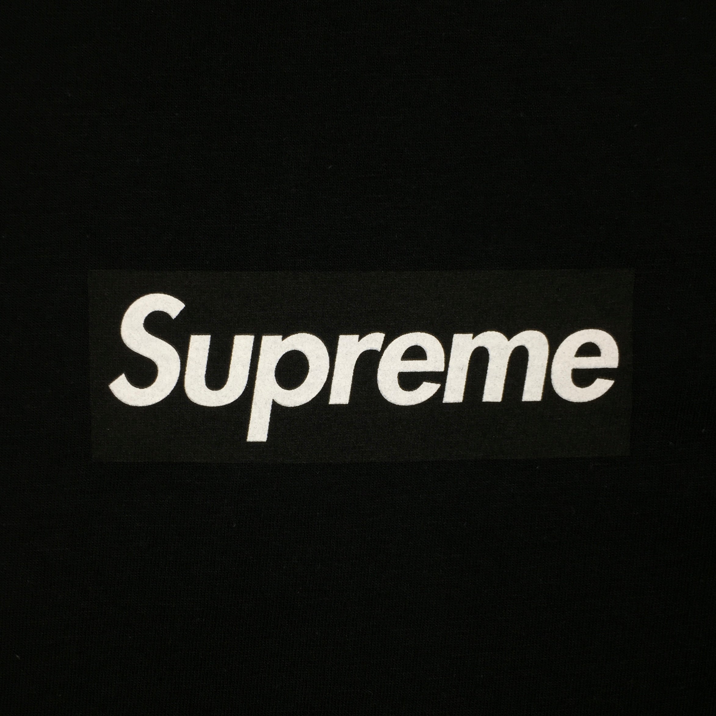 2010 Supreme Unreleased F&F Black Box Logo Tee