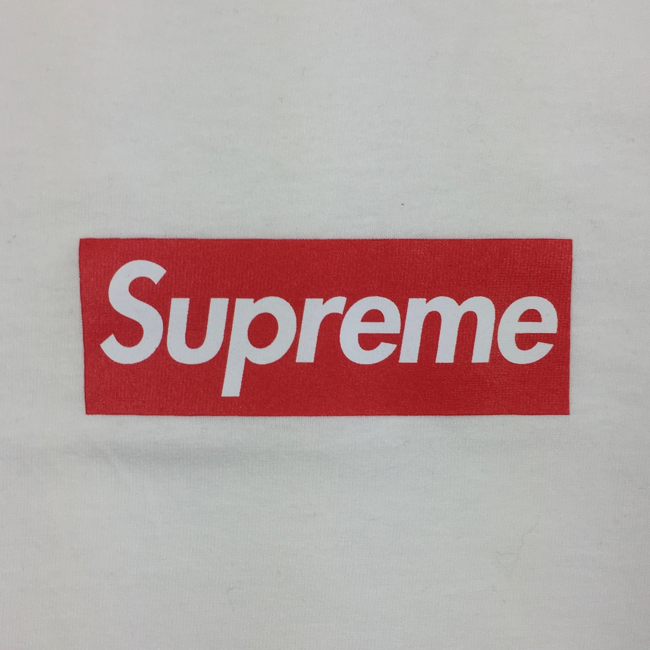 2010 Supreme Unreleased F&F Red White XS Box Logo Tee