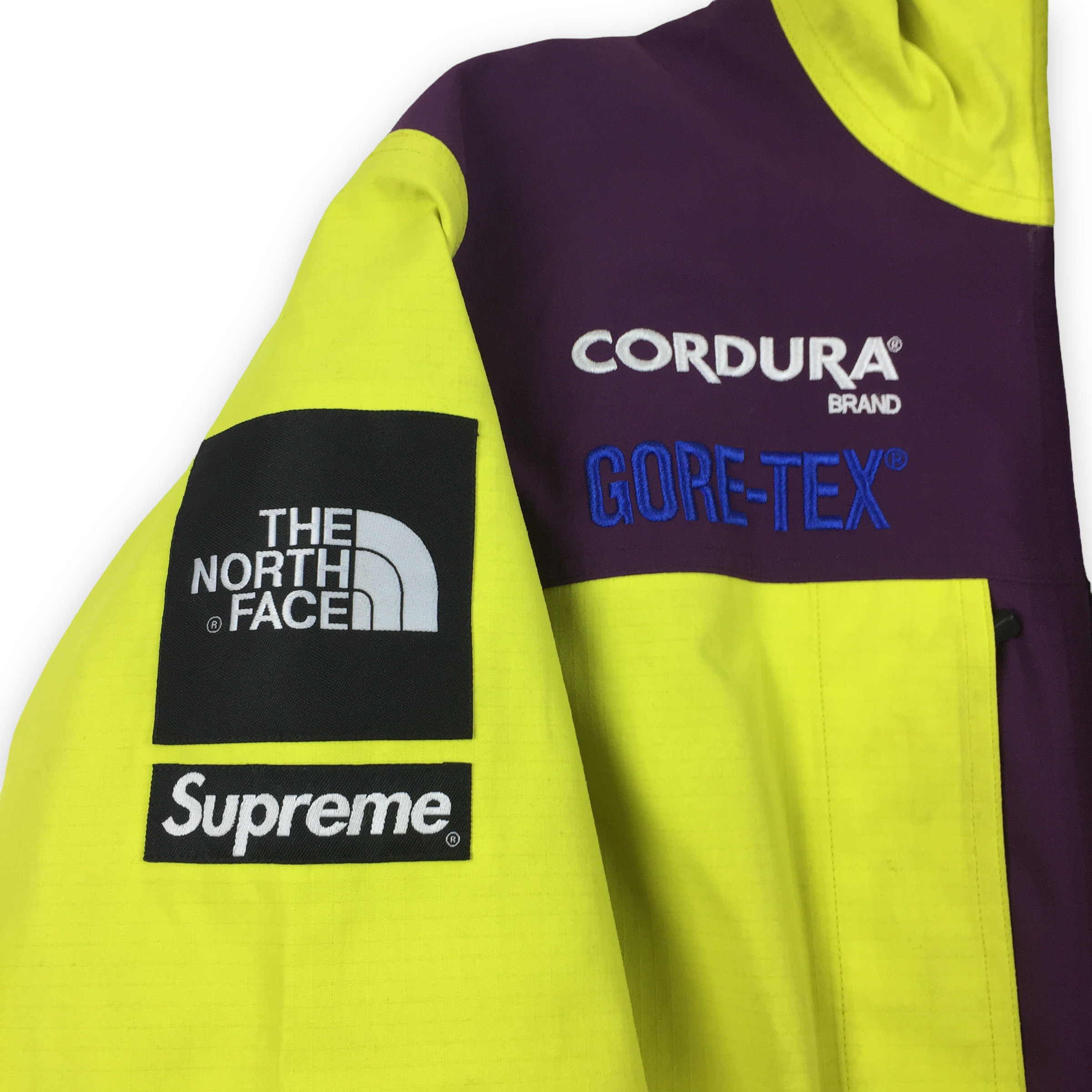 2018 Supreme x The North Face Cordura GORE-TEX Neon Purple Mountain Light