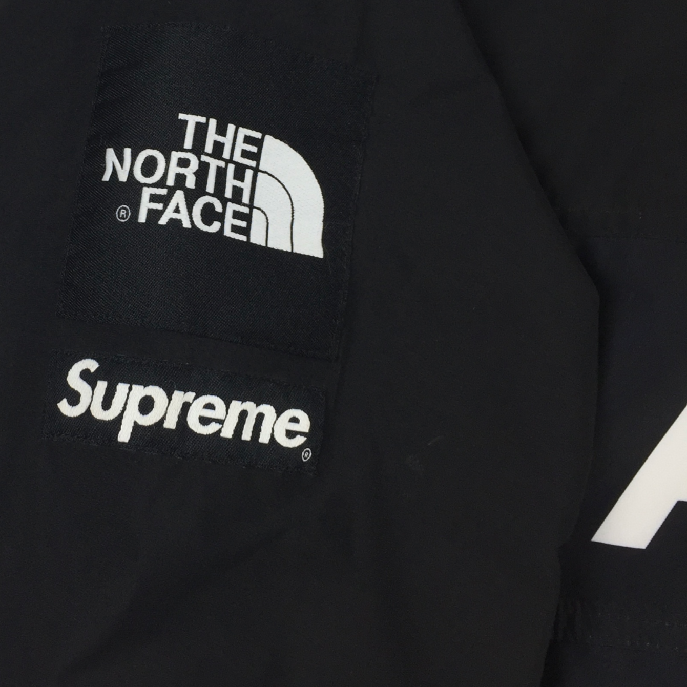 2015 Supreme x The North Face By Any Means Necessary Black Pullover