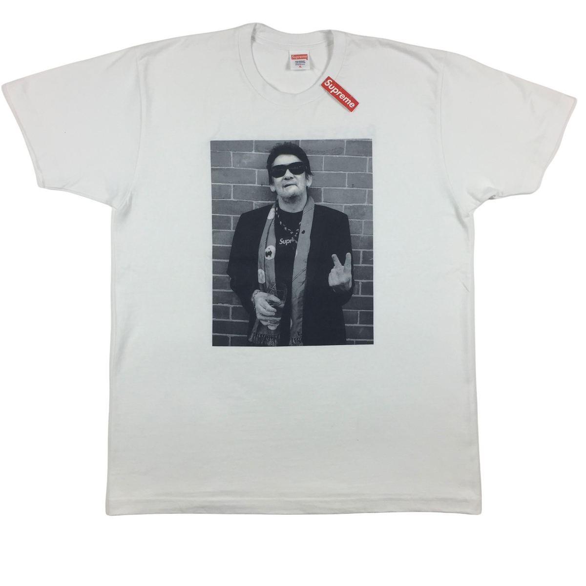 Supreme shane macgowan tee sales