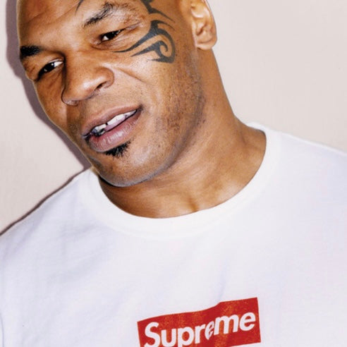 2007 Supreme Mike Tyson Grey Photo Tee