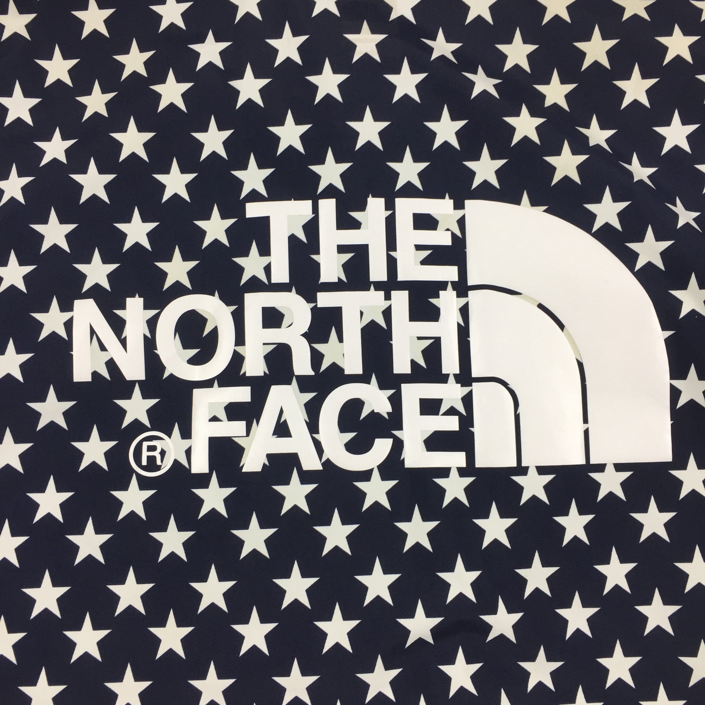 2015 Supreme x The North Face Packable Navy Stars Coach