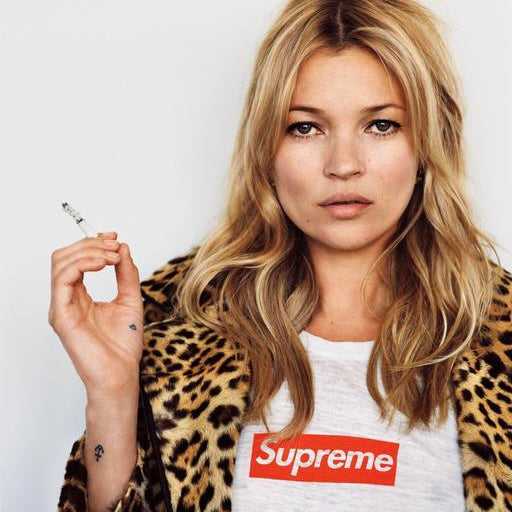 2012 Supreme Kate Moss Yellow Photo Tee