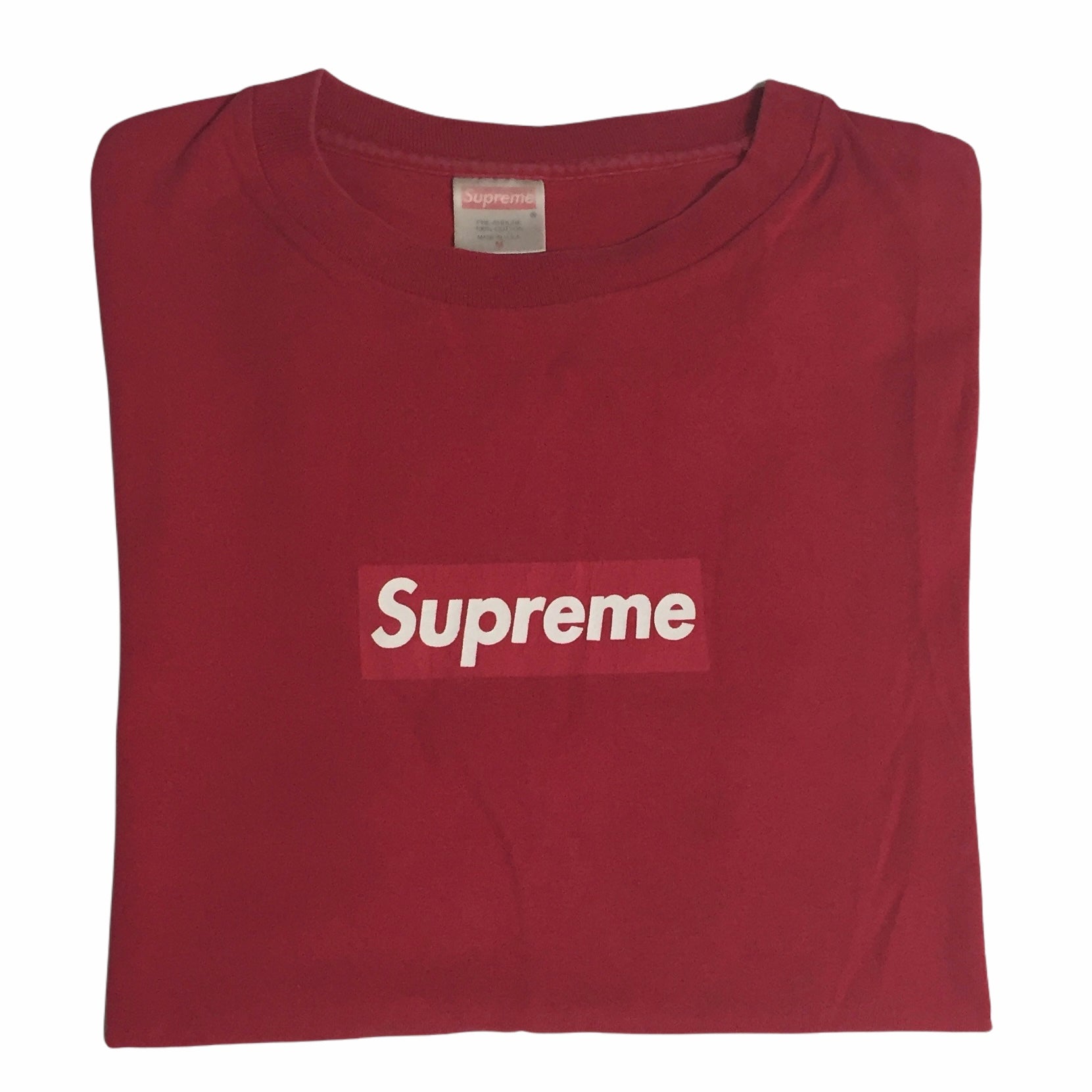 1999 Supreme Red Box Logo Tee