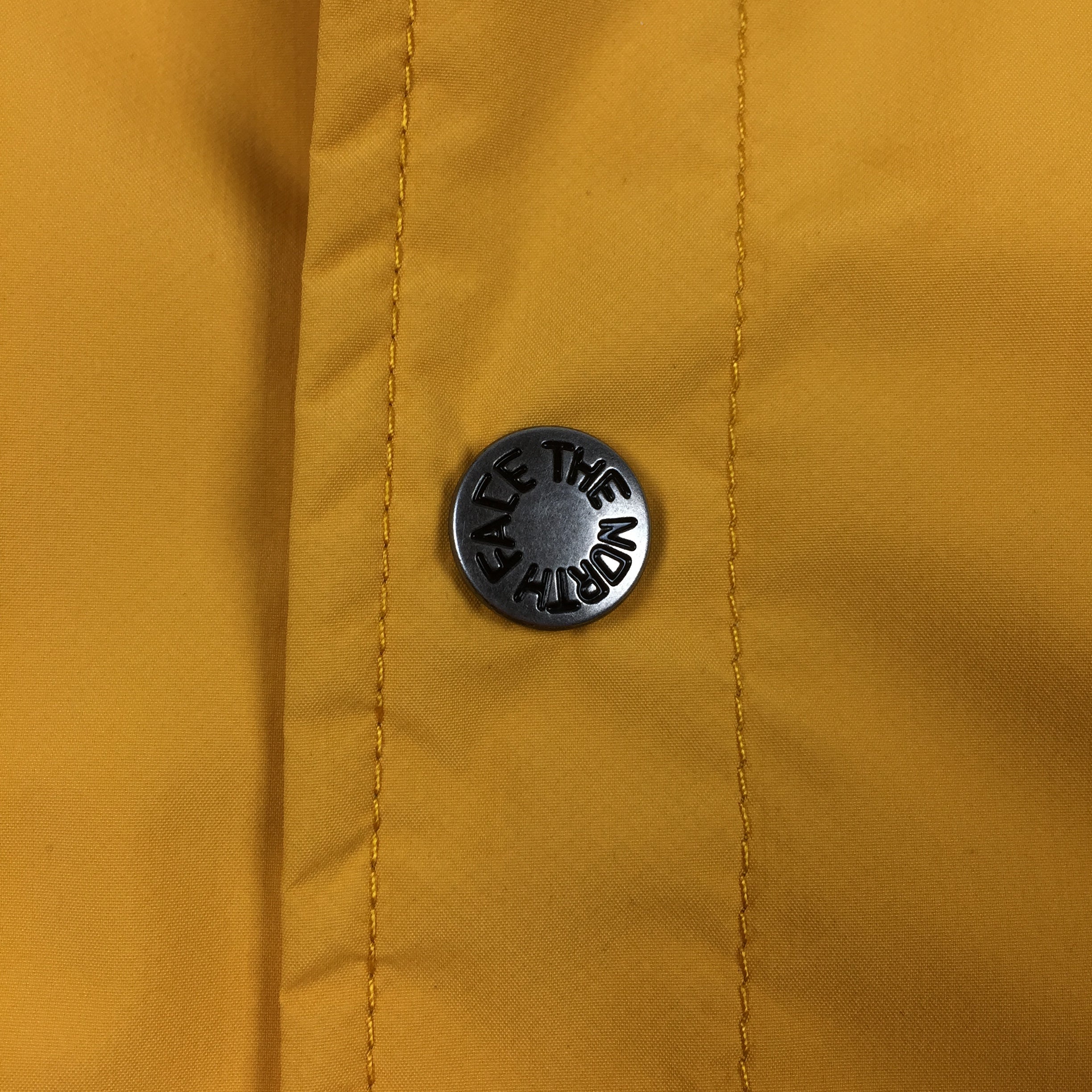 2015 Supreme x The North Face Packable Yellow Coach