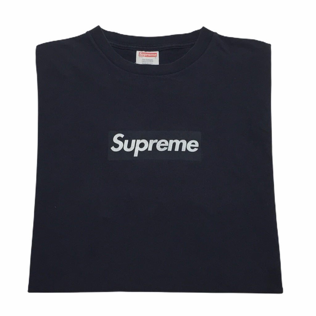 2003 Supreme Sky Blue Tonal Box Logo Tee