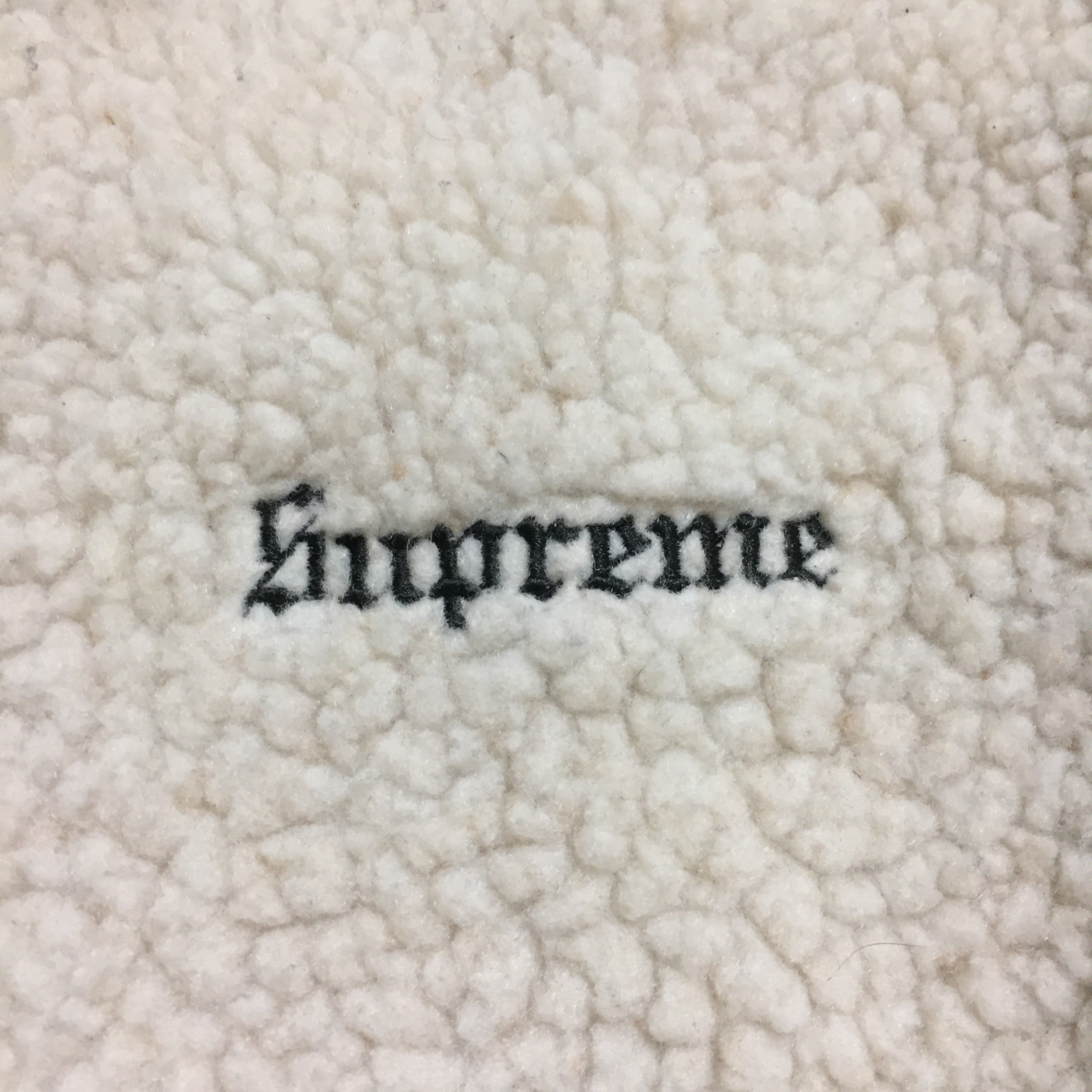 2016 Supreme Reversible Wool Logo Vest