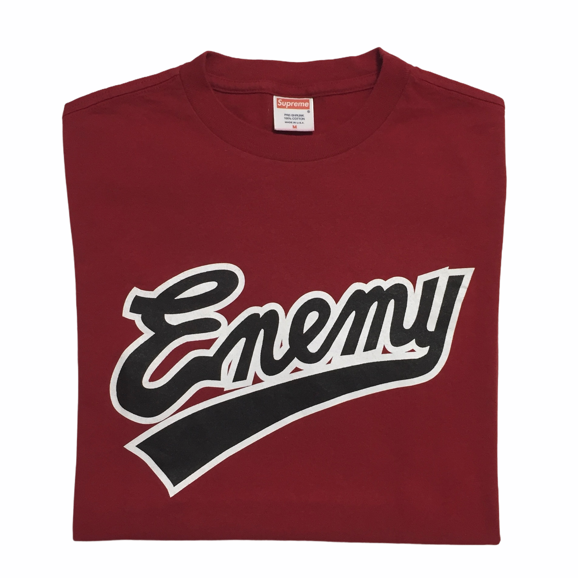 2006 Supreme x Public Enemy Red Tee