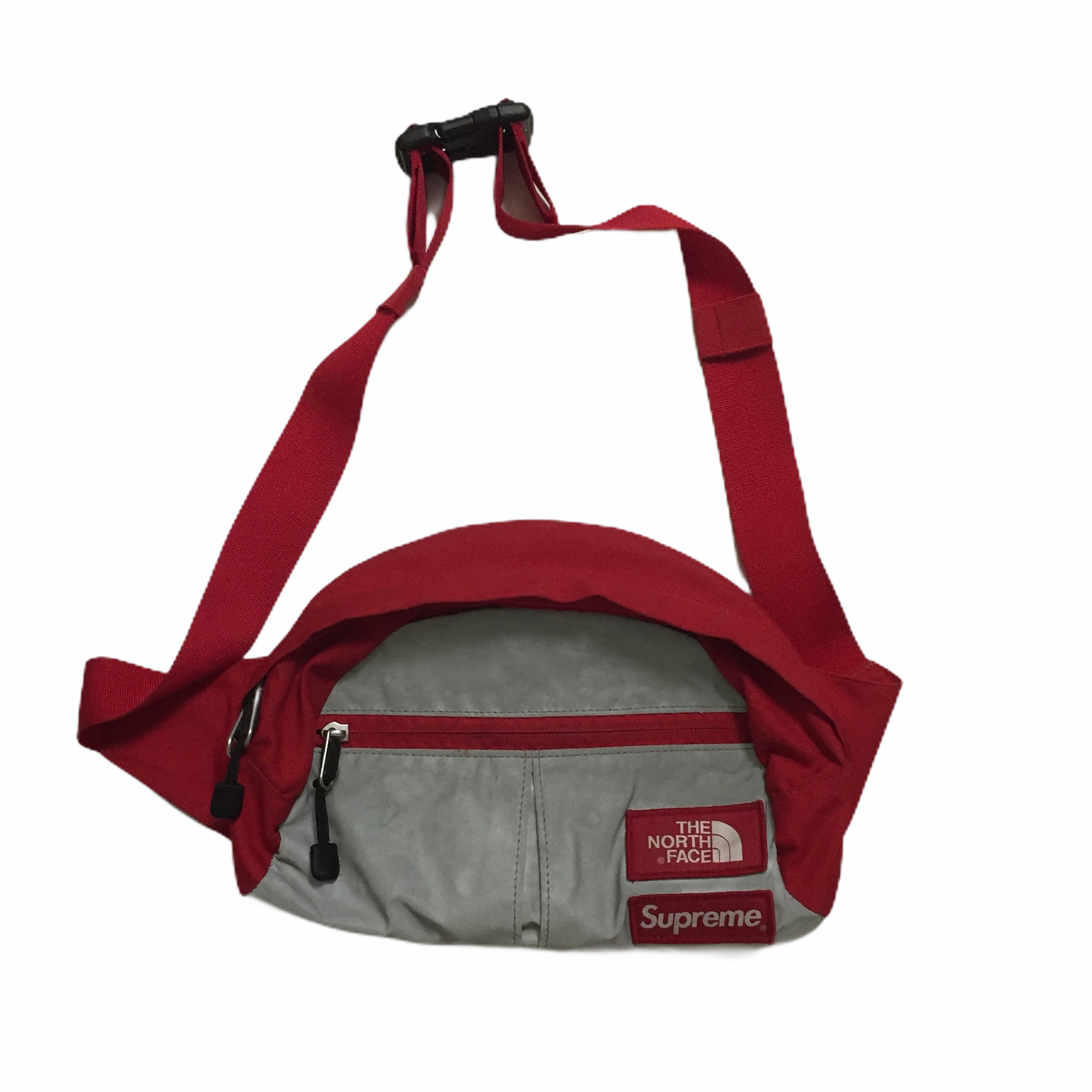 2013 Supreme x The North Face 3M Red Waist Bag