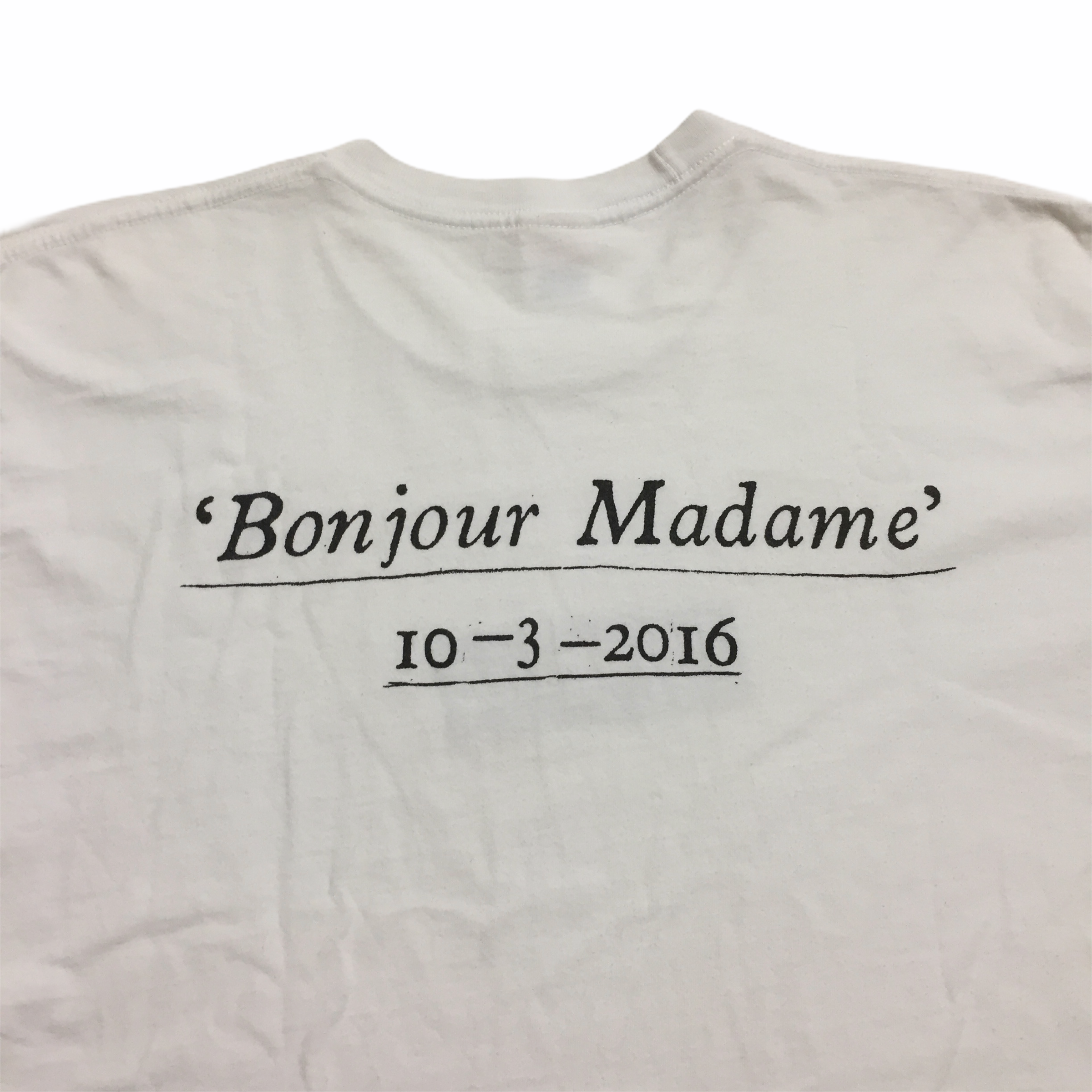 2016 Supreme Paris Box Logo Tee