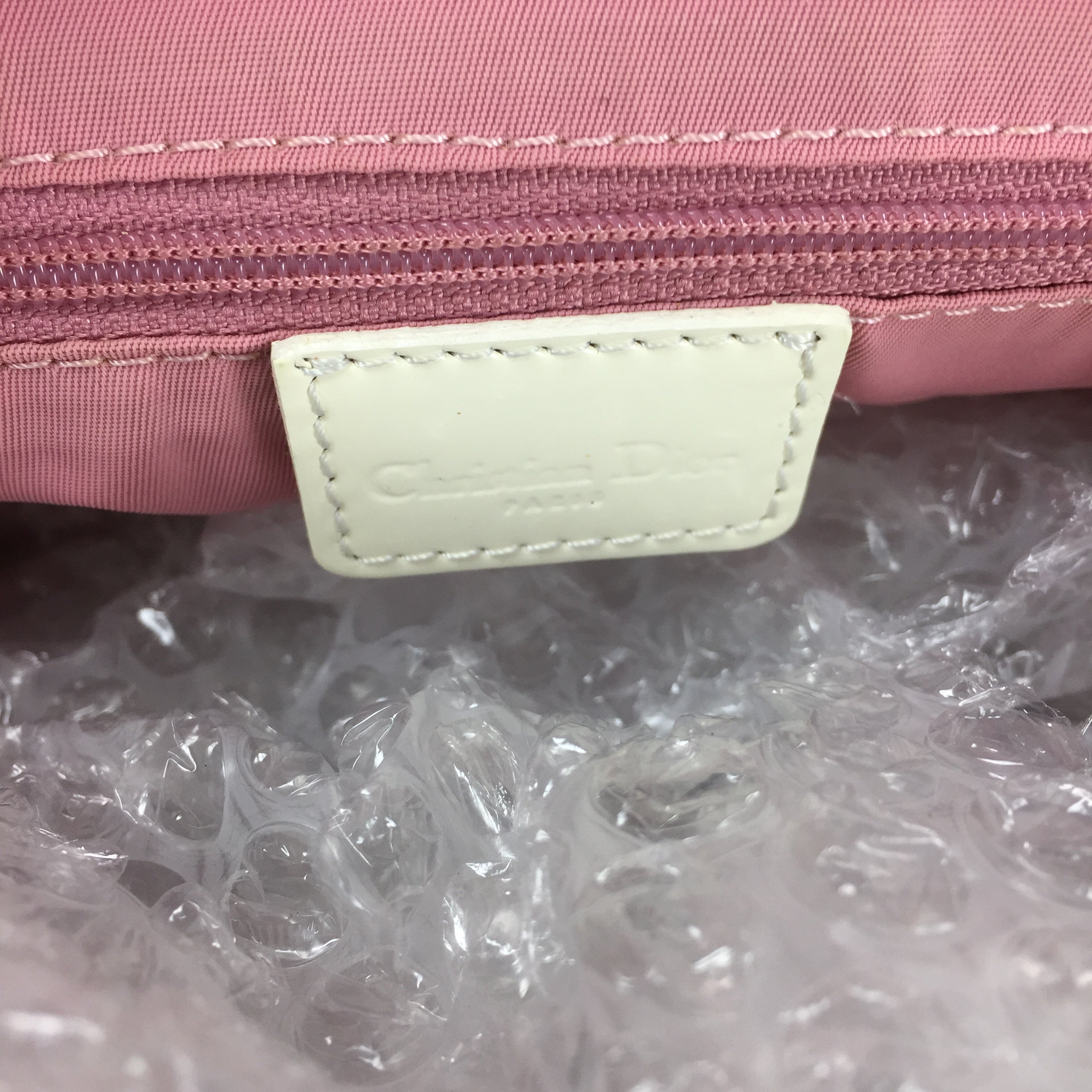 Dior Pink Monogram Shoulder Bag