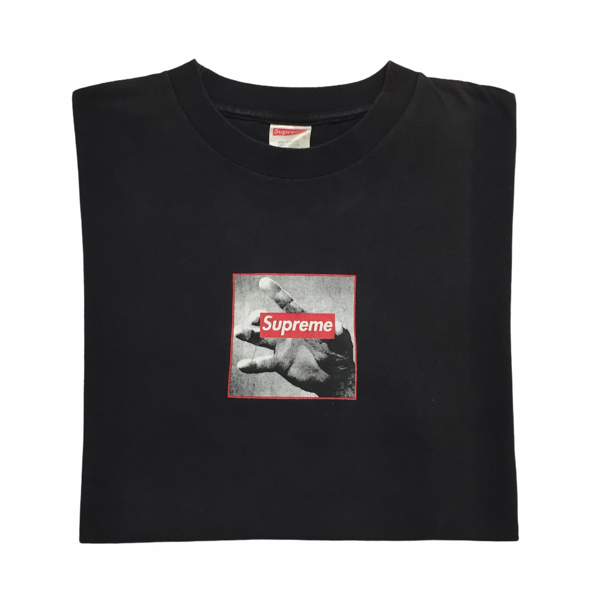 1997 Supreme Barbara Kruger Black Graphic Tee