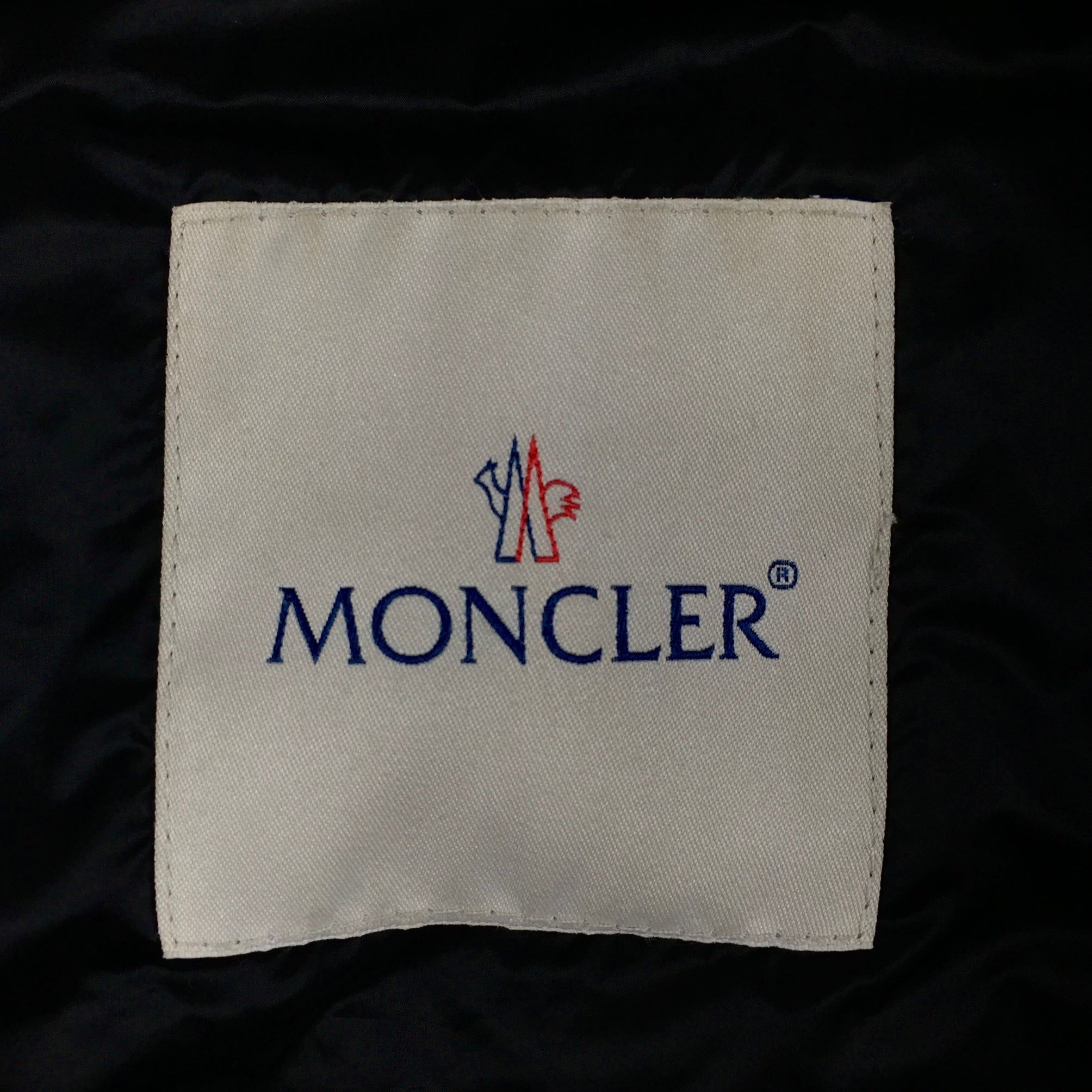 Moncler Navy Down Puffer Jacket