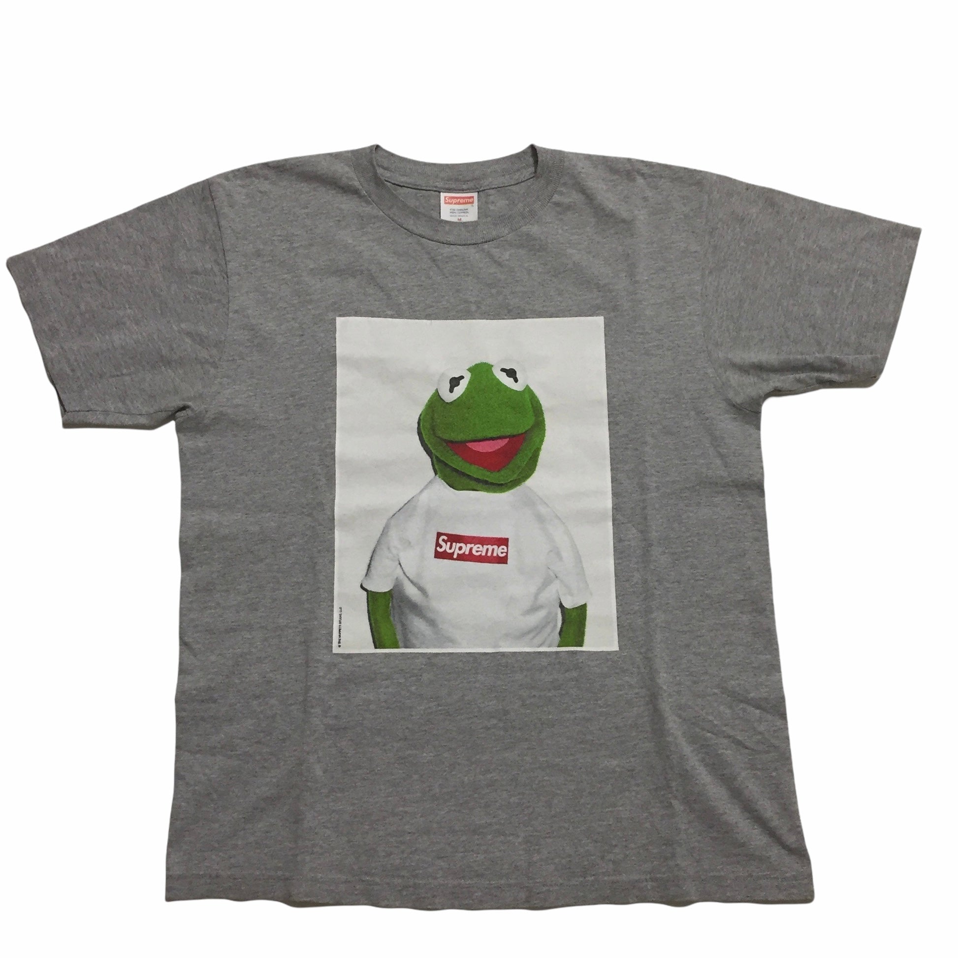 2008 Supreme Kermit Grey Photo Tee