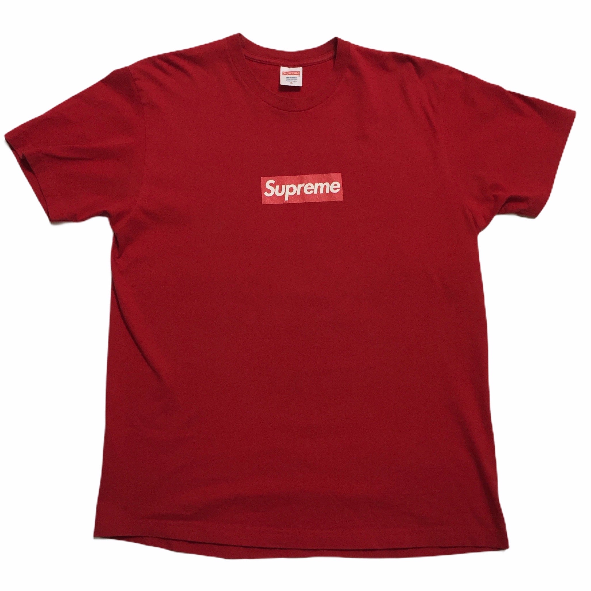 2014 Supreme 20th Anniversary Red Box Logo Tee