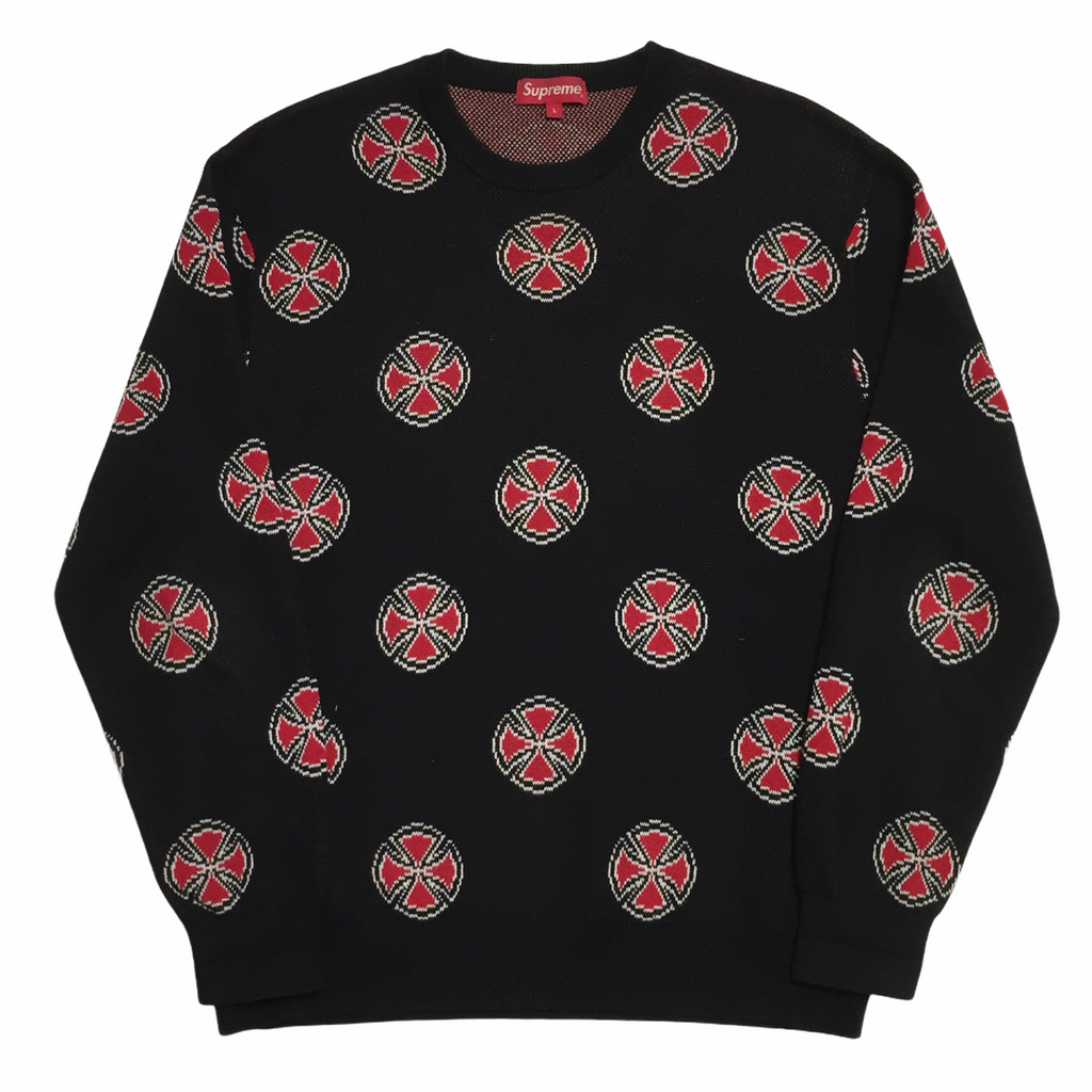2015 Supreme x Independent Knit Crewneck