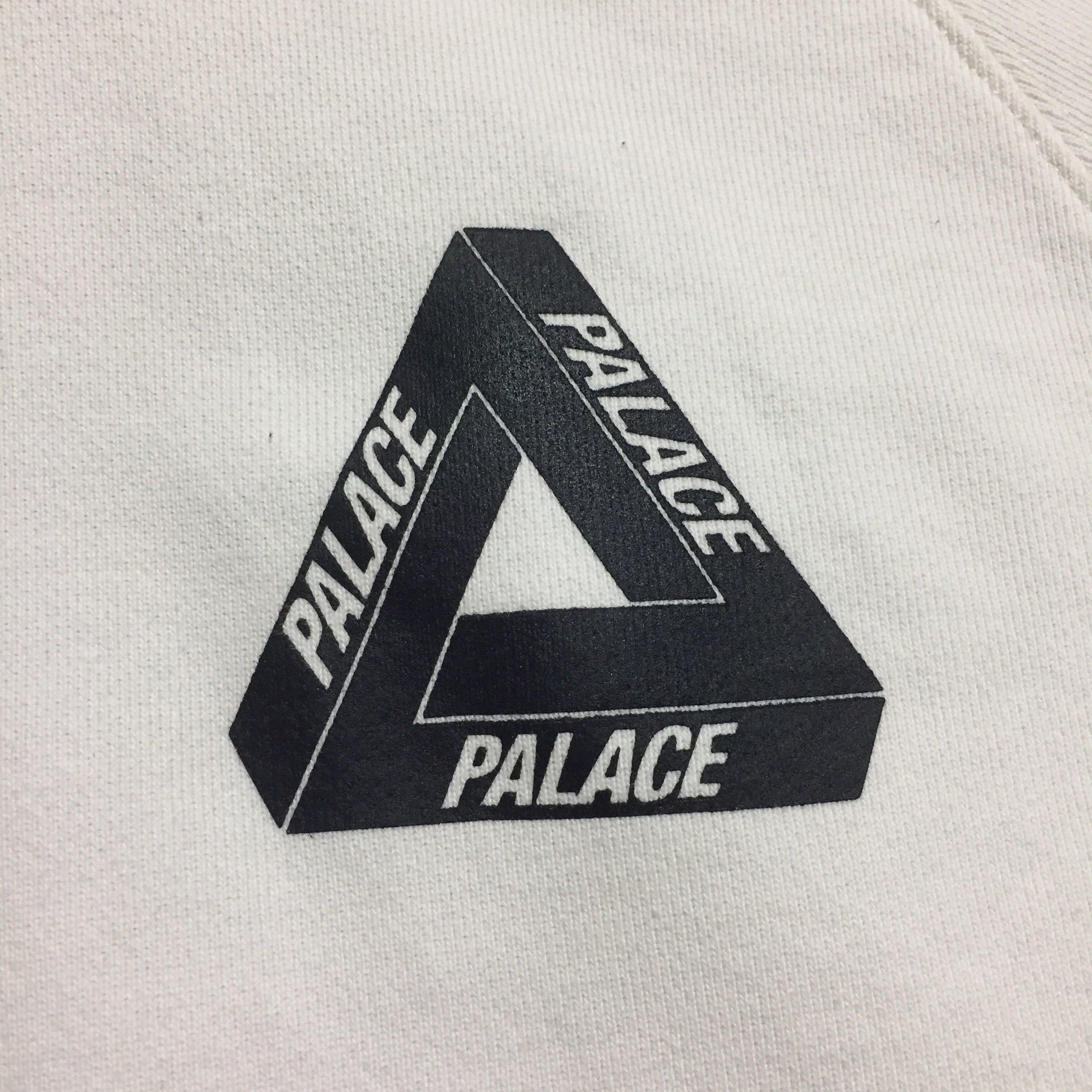 Palace White Black Trifeng Logo Hoodie