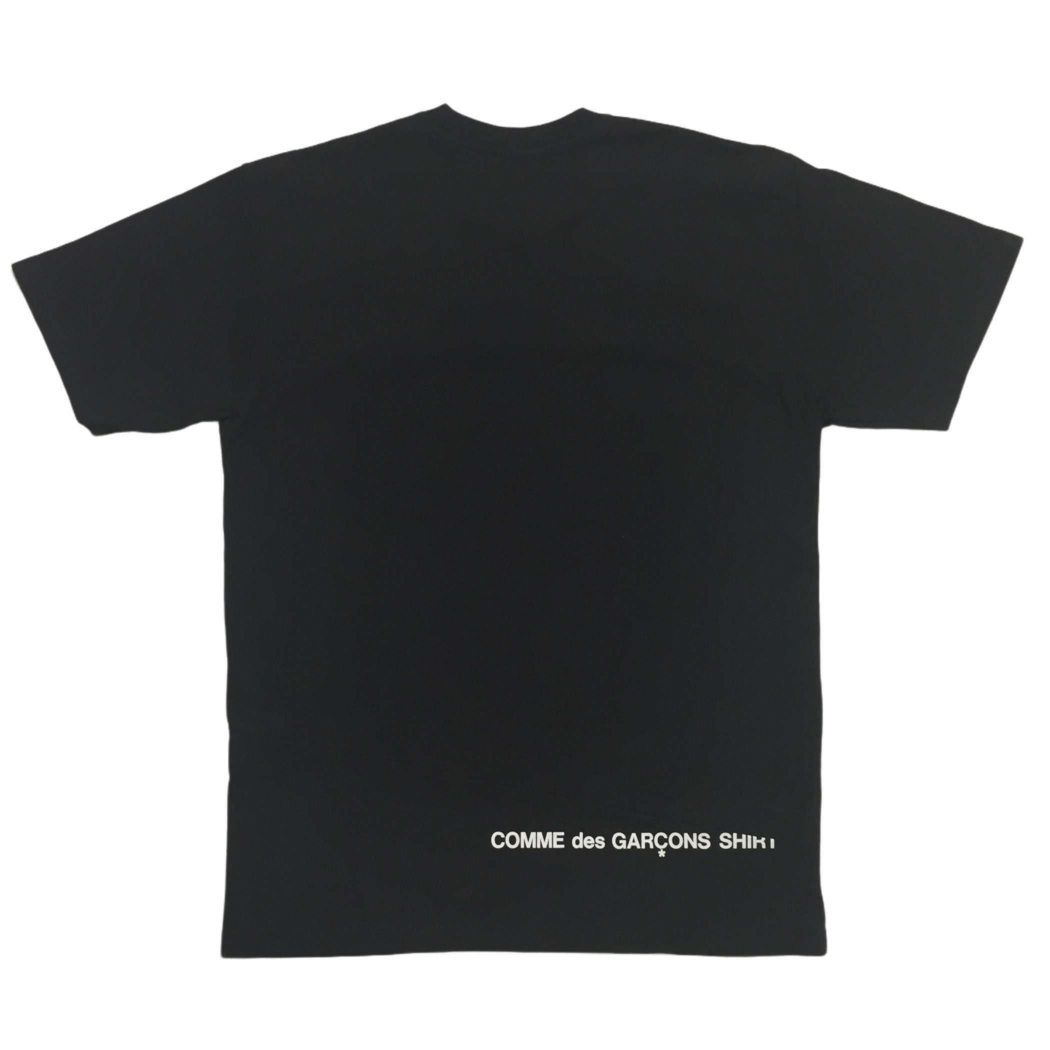 2018 Supreme x CDG Black Split Box Logo Tee