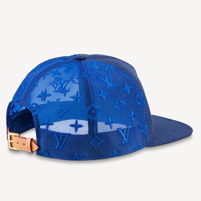 Louis Vuitton Everyday LV Blue Embroidered Hat