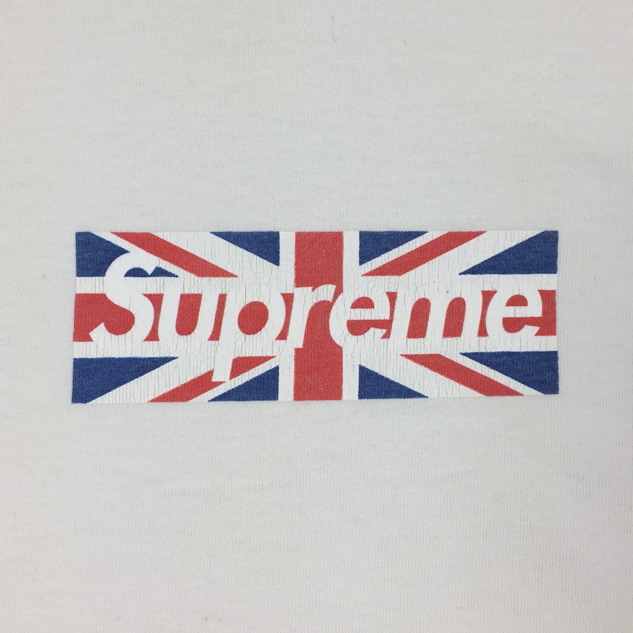 2011 Supreme London Union Jack Box Logo Longsleeve