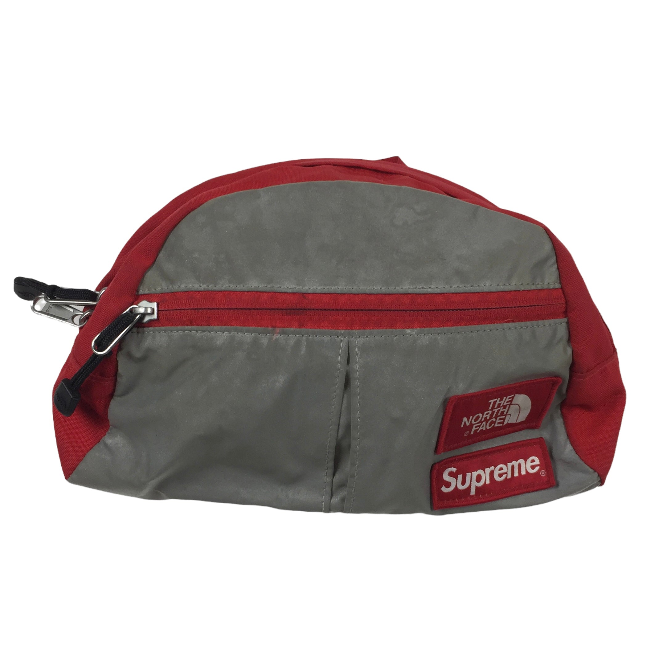 2013 Supreme x The North Face 3M Red Waist Bag