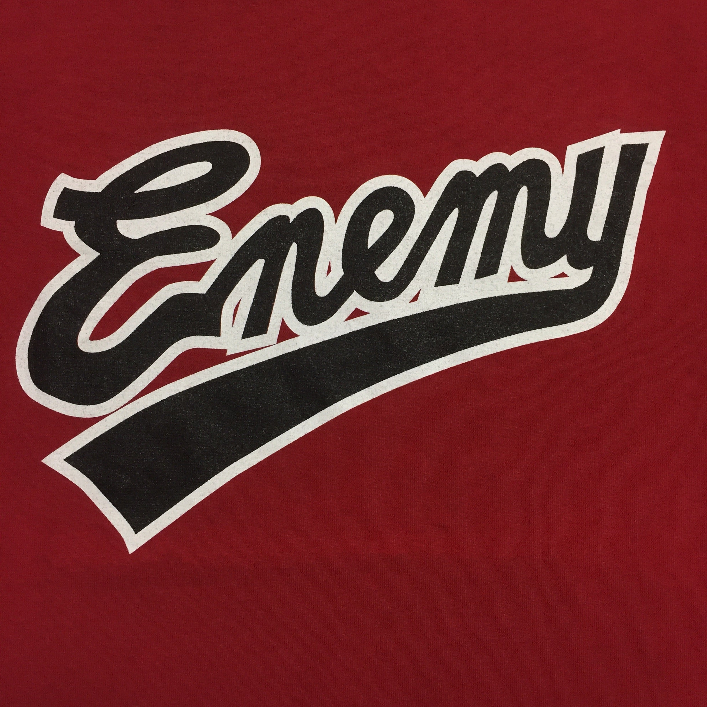 2006 Supreme x Public Enemy Red Tee