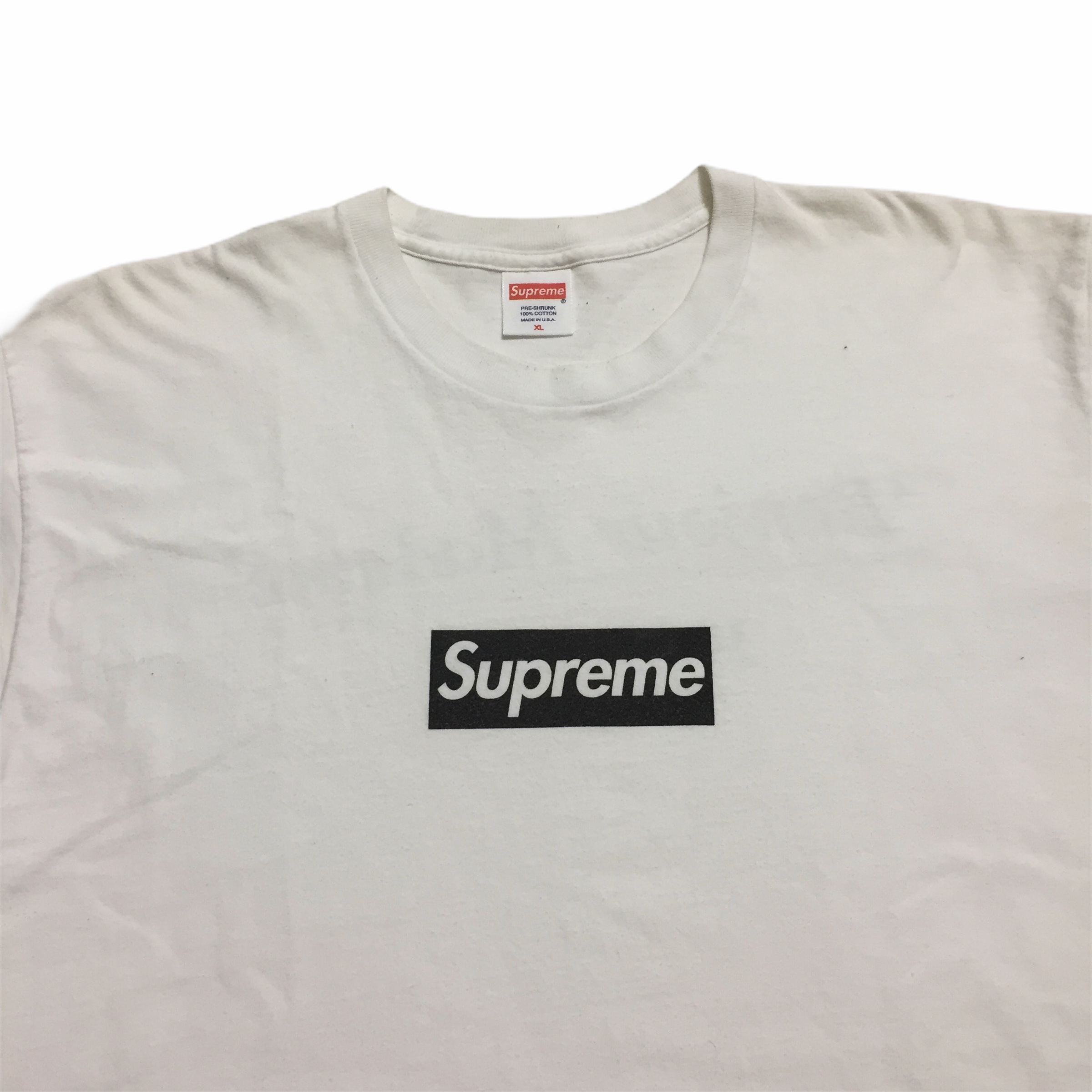 2016 Supreme Paris Box Logo Tee